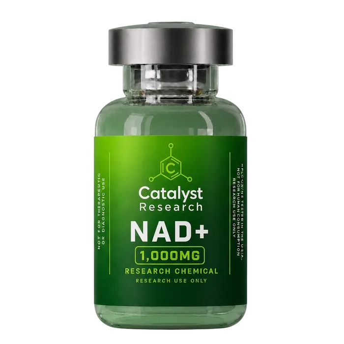 Catalyst Research NAD+ 1,000mg vial labeled For Research Use Only