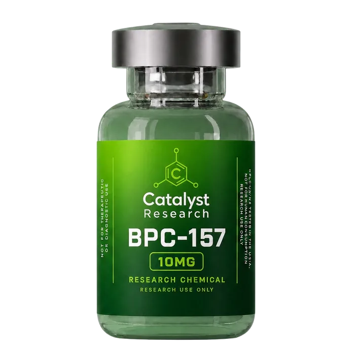 Catalyst Research BPC-157 10mg vial, HPLC-verified for research use only